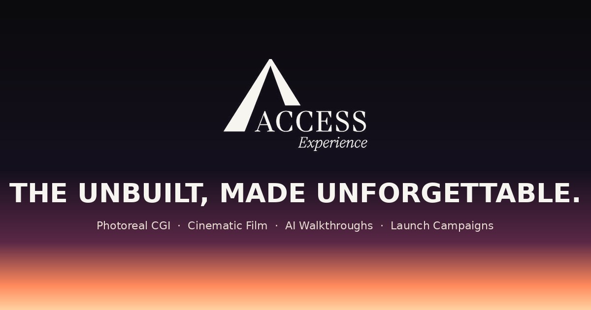 ACCESS Experience · India's Real Estate Experience Studio
